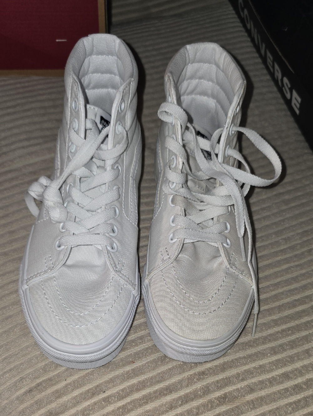 Converse High-Top Canvas Sneakers - White